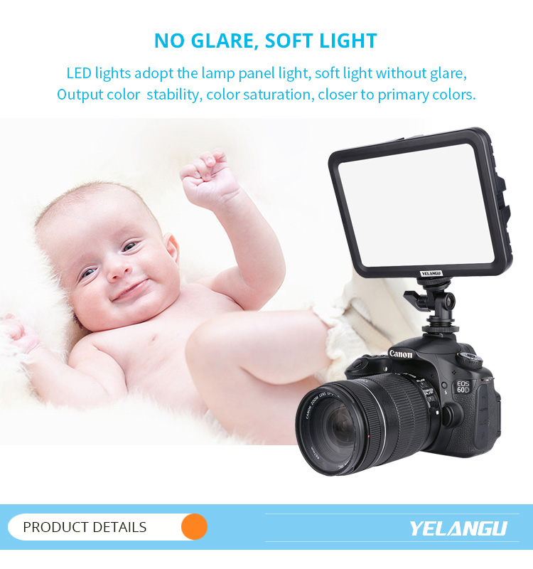 Yelangu LED204  Double color temperature Video Light