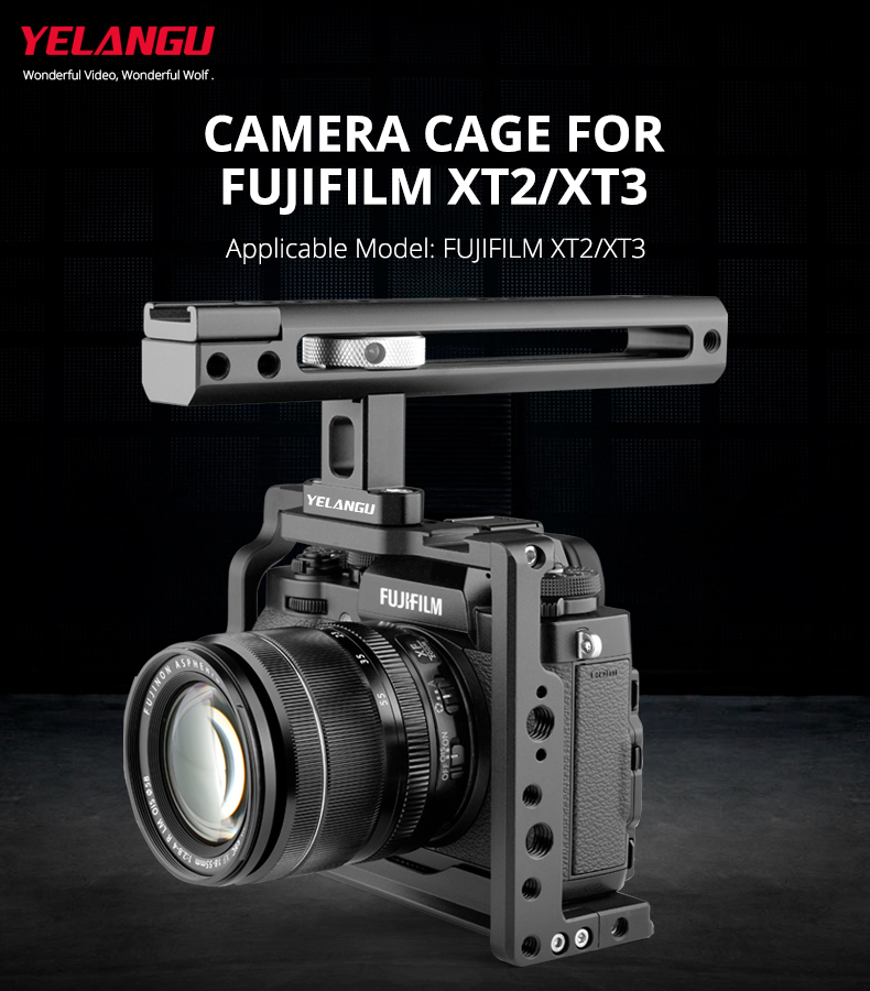 C19 Fujifilim XT2 XT3 Camera Cage